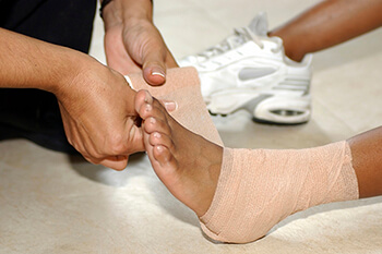 ankle sprain treatment in the Berks County, PA: Reading (Muhlenberg, Cumru, Wyomissing, Blandon, Shillington, Pennside, Birdsboro, West Reading, Sinking Spring, Laureldale, Reiffton, Fleetwood) and Philadelphia, PA areas